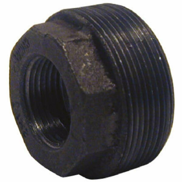 Homestead B-BUS0301 Black Hex Bushing - 0.38 x 0.13 in. HO3855214